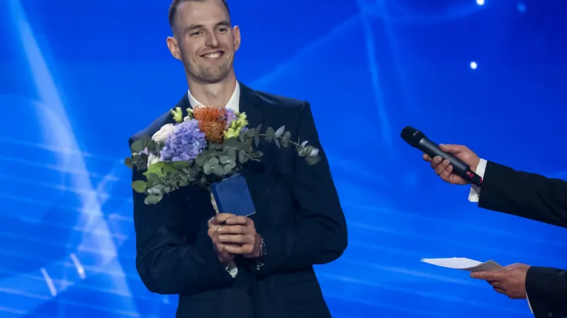 Jan Štefela po vítězství v anketě Atlet roku