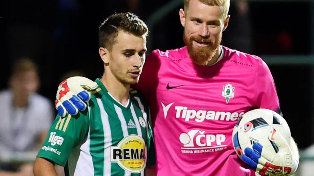 Dominik Mašek (vlevo) s Vlastimilem Hrubým