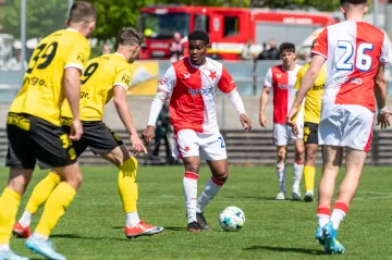 Utkání Slavia Praha B – Zbrojovka Brno