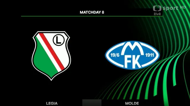 Sestřih utkání Legia Varšava – Molde