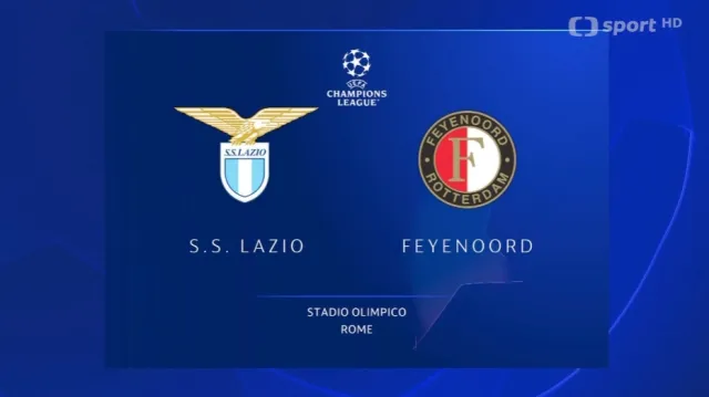 Sestřih utkání Lazio Řím – Feyenoord