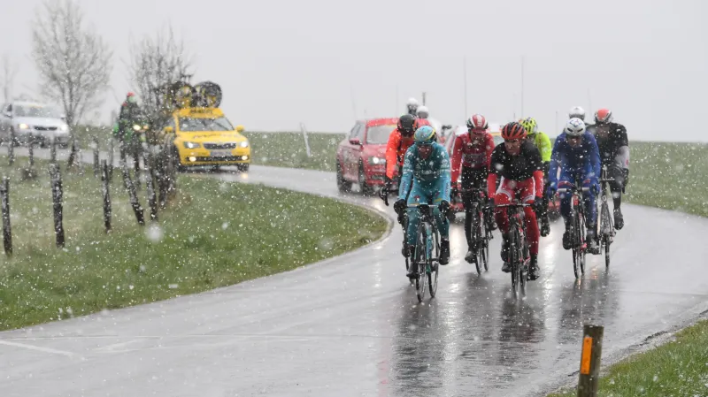 Únik v závodu Lutych-Bastogne-Lutych
