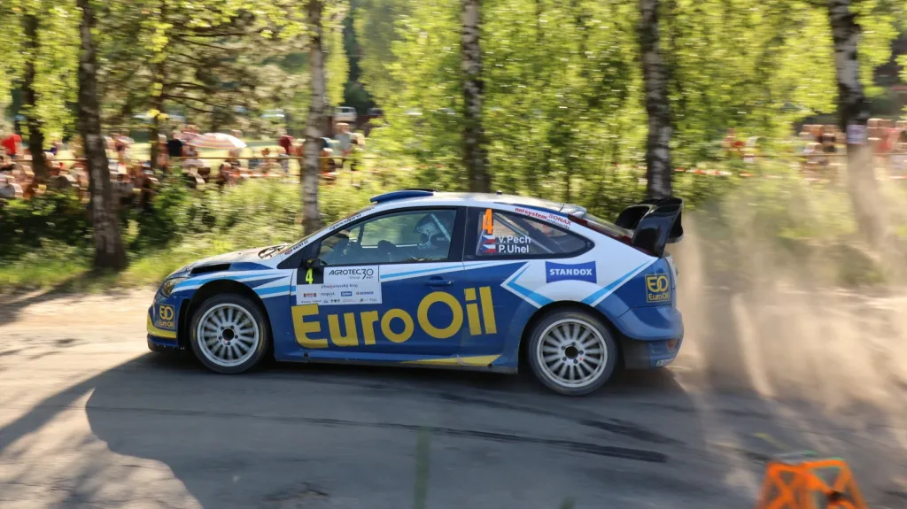 Václav Pech na Rallye Hustopeče