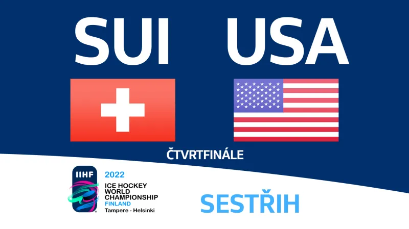 Sestřih čtvrtfinále Švýcarsko – USA