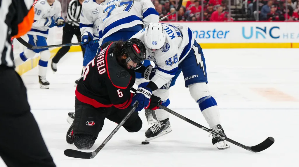 Utkání NHL Tampa Bay – Carolina