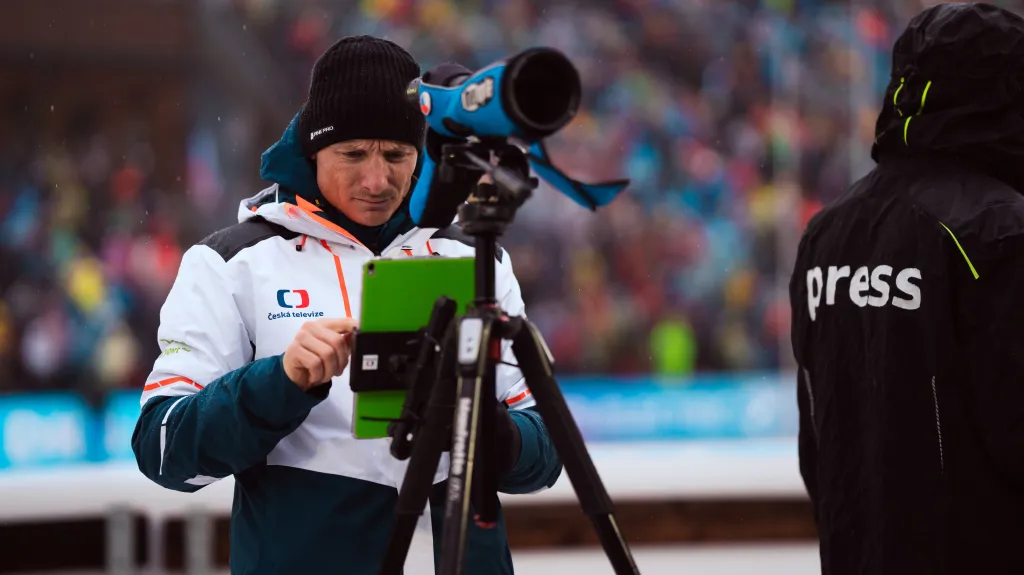 Expert ČT Ondřej Moravec na střelnici