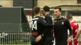 Gól v utkání Pardubice - Žižkov: Súkeník - 1:1 (72. min.)