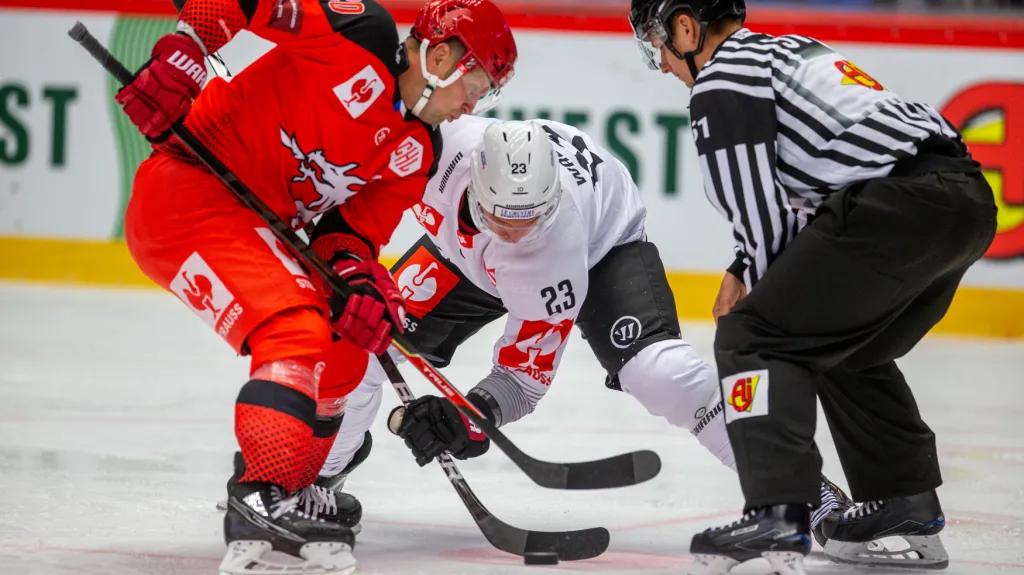 Utkání Třinec - Fribourg