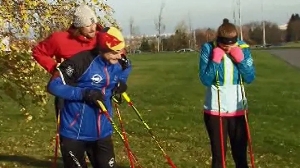 Kolocová a Hradilek trénují na Jizerskou padesátku