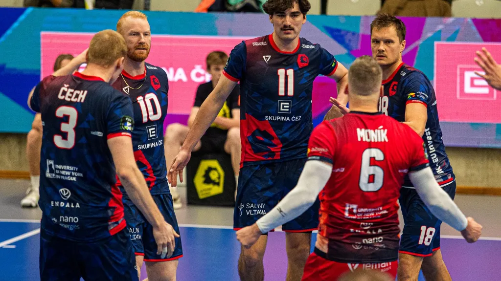 Volejbalový tým Lvi Praha