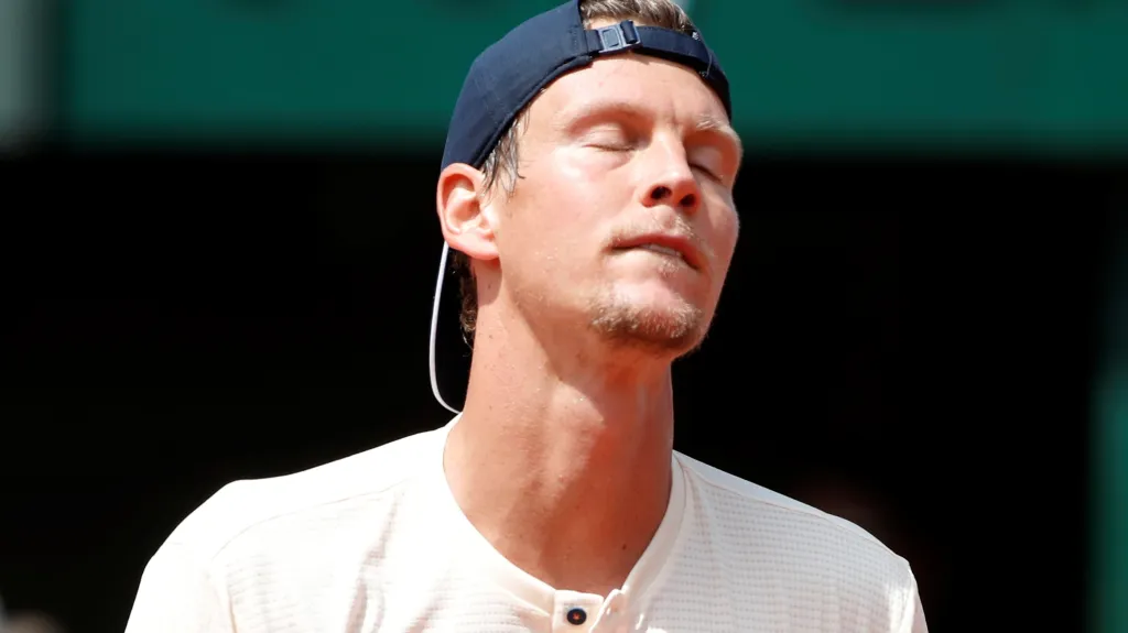 Zklamaný Tomáš Berdych