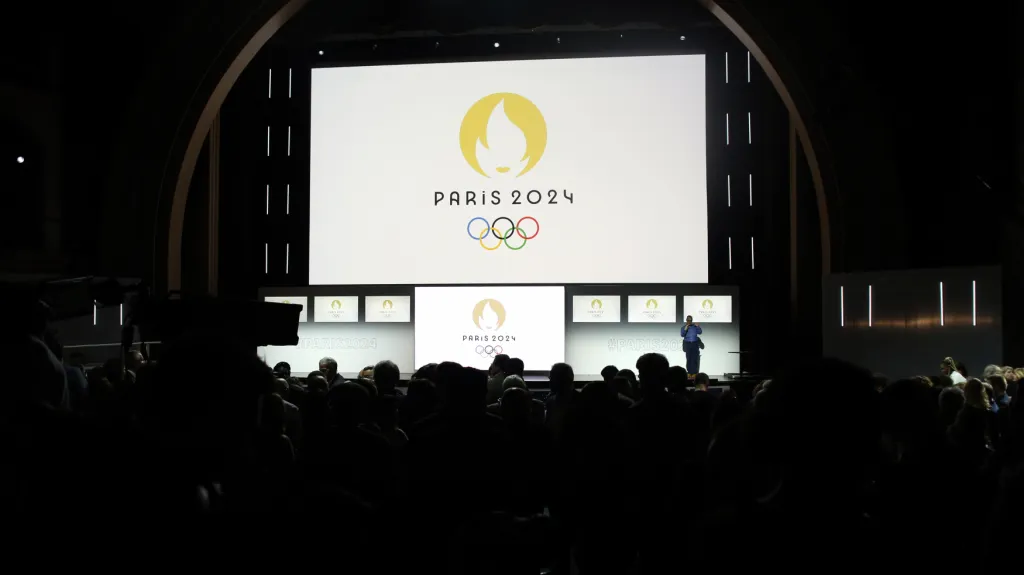 Logo olympijských her v Paříži 2024