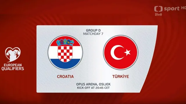 Sestřih utkání Chorvatsko – Turecko