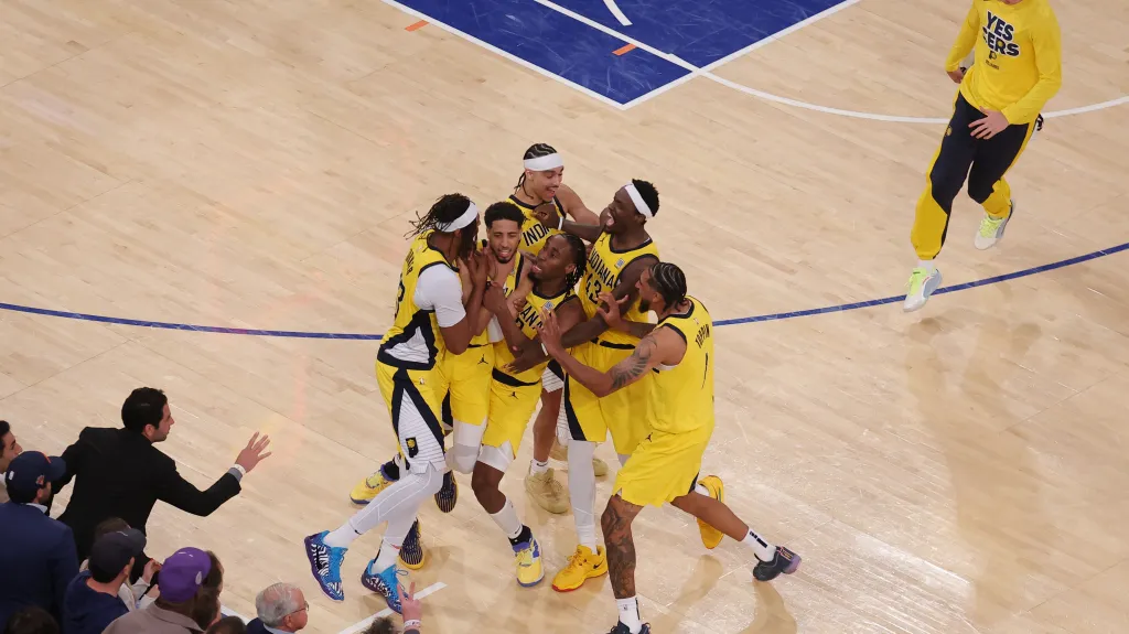 Emoce basketbalistů Indiany v play-off NBA
