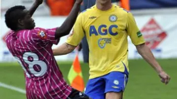 Antonín Rosa v souboji s Fernandem Hudsonem