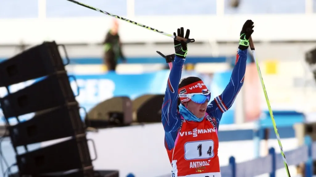 Veronika Vítková dovezla štafetu na stříbrné pozici