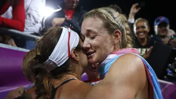 Dojatá Kerri Walshová-Jenningsová