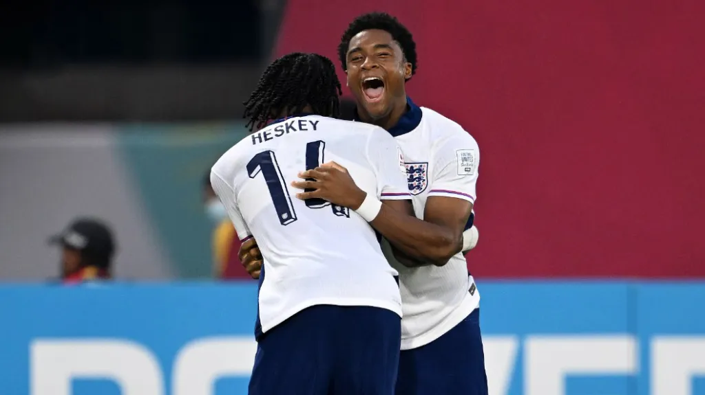 Anglie na MS sedmnáctek rozstřílela Haiti 8:1