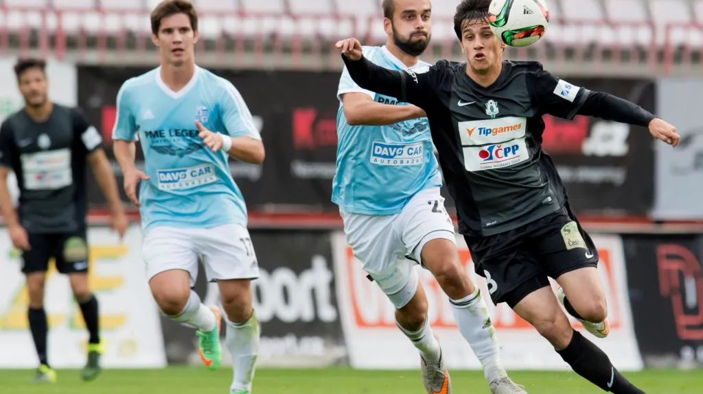 Utkání Vyšehrad - Jablonec