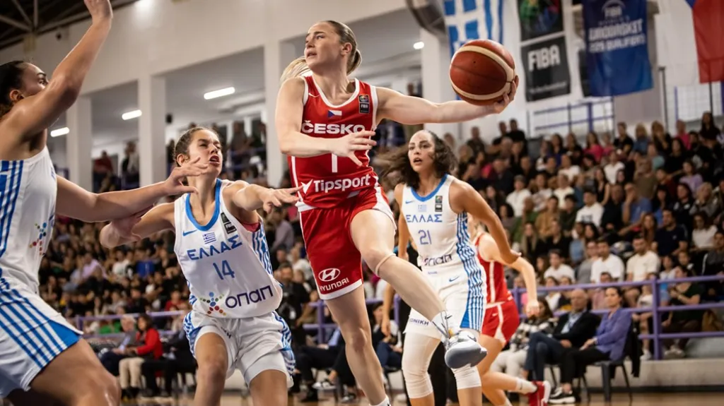 Zeithammerová se snaží prorazit řeckou obranou