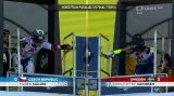 Osmifinálový souboj Česko – Švédsko v paralelním závodě družstev na MS