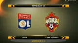 Sestřih utkání Lyon - CSKA Moskva