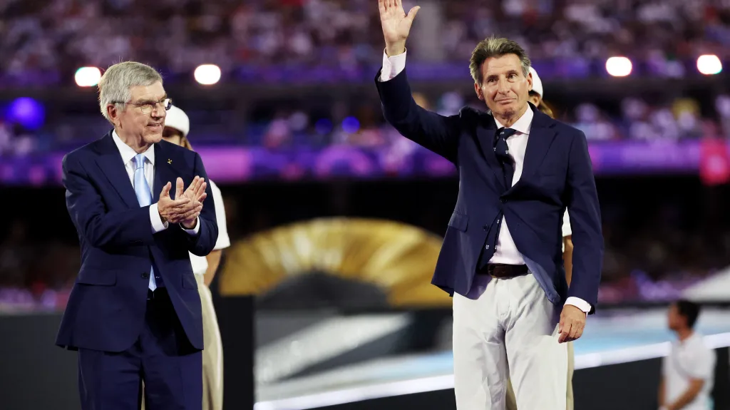 Thomas Bach a Sebastian Coe na Hrách v Paříži