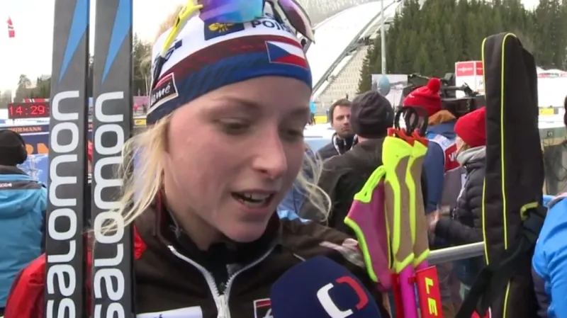 Davidová: Po stíhačce jsem byla pomlácená, ale jelo se mi celkem dobře