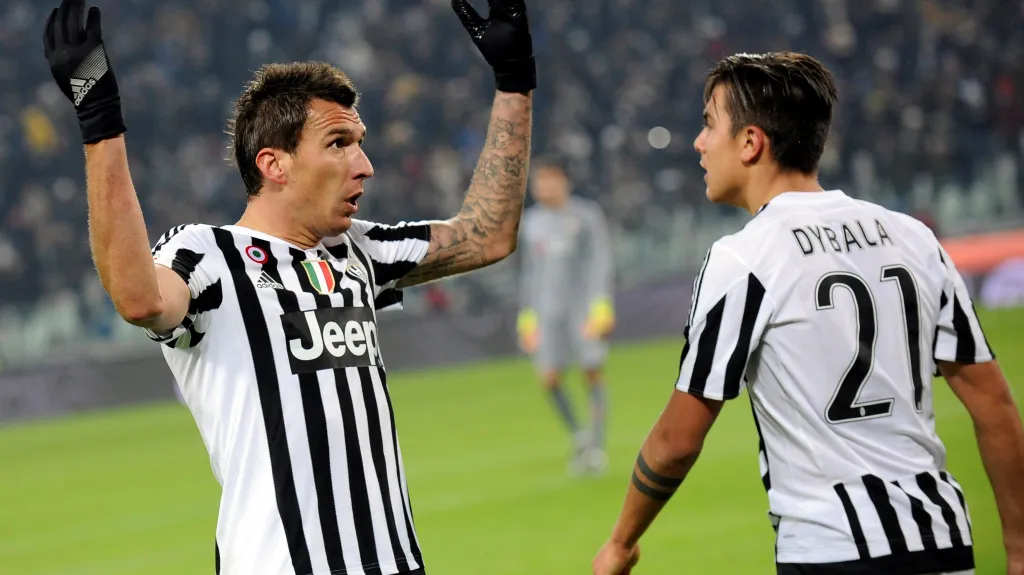 Slavící hráči Juventusu