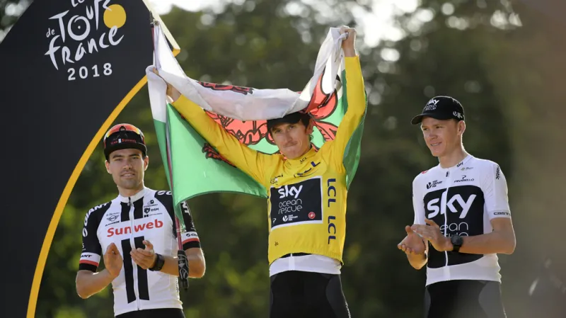 Tři nejlepší na Tour de France 2018