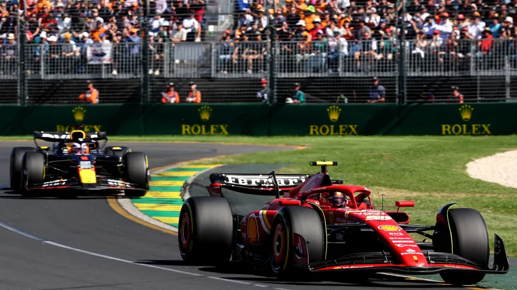 Carlos Sainz ve Velké ceně Austrálie