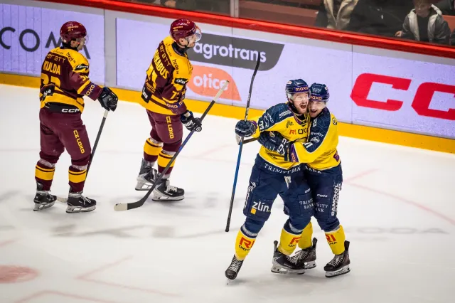 Jihlava v druhém finále doma propadla, Zlín srovnal sérii