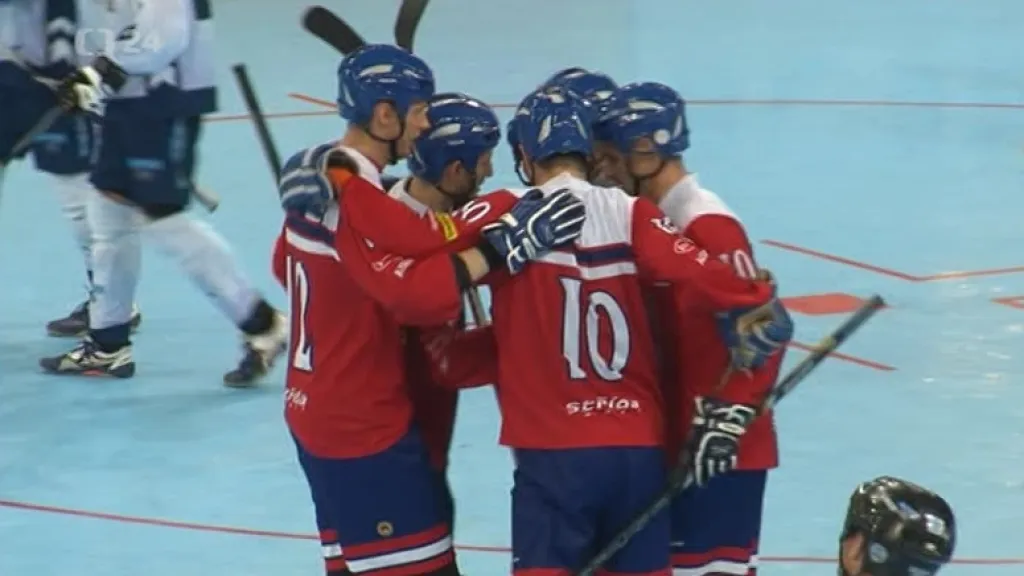 Hokejbalisté rozstříleli Bermudy 15:2