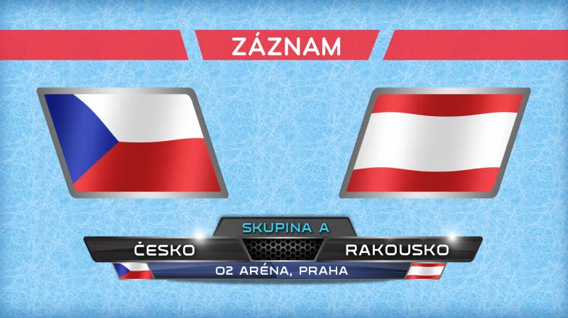 Záznam utkání Česko - Rakousko