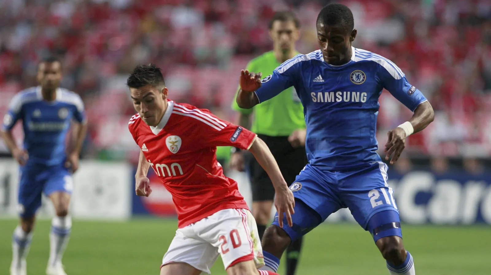 Utkání Benfica Lisabon - Chelsea FC