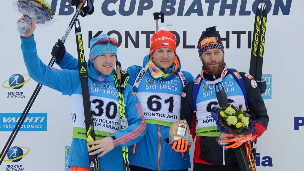 Ondřej Moravec ovládl závod IBU Cupu v Kontiolahti