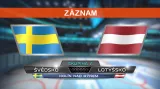 Záznam utkání Švédsko - Lotyšsko