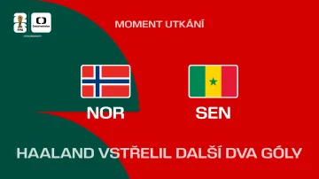 Haaland podruhé v řadě vstřelil dva góly v utkání