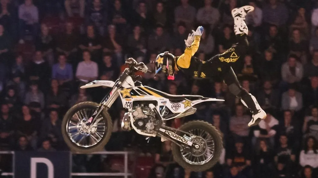 Freestyle motokrosař Libor Podmol