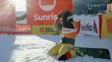 Finálová jízda žen v paralelním slalomu v Davosu