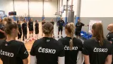 České volejbalistky v přípravě na domácí ME