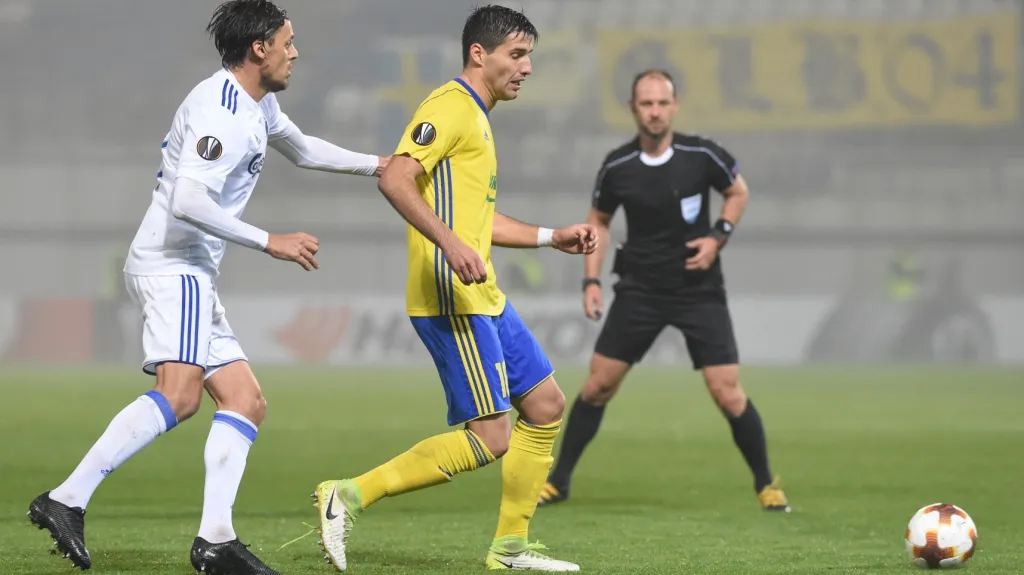 Utkání Zlín - Kodaň