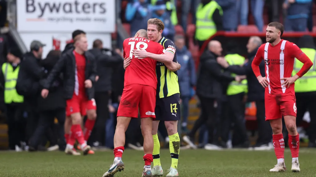 Kevin De Bruyne spasil v poháru Manchester City