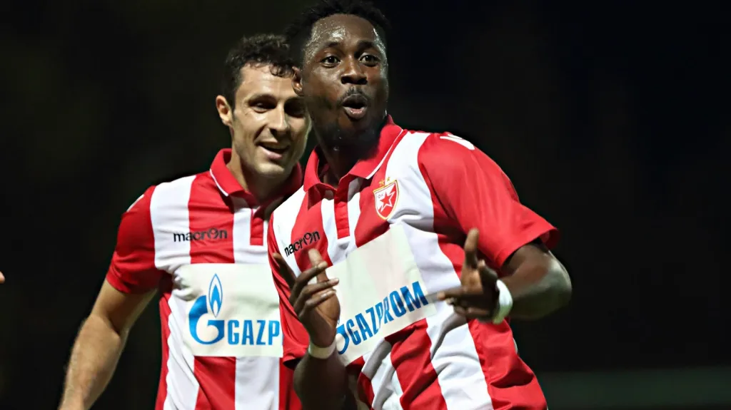 Radost fotbalistů CZ Bělehrad