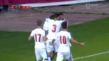 Gól v utkání Belgie - Česko: Čermák - 1:1 (21. min.)