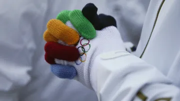 Rukavice, které dostali darem čeští sportovci