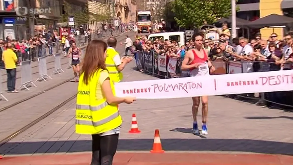 Brněnský půlmaraton vyhrál Kučera