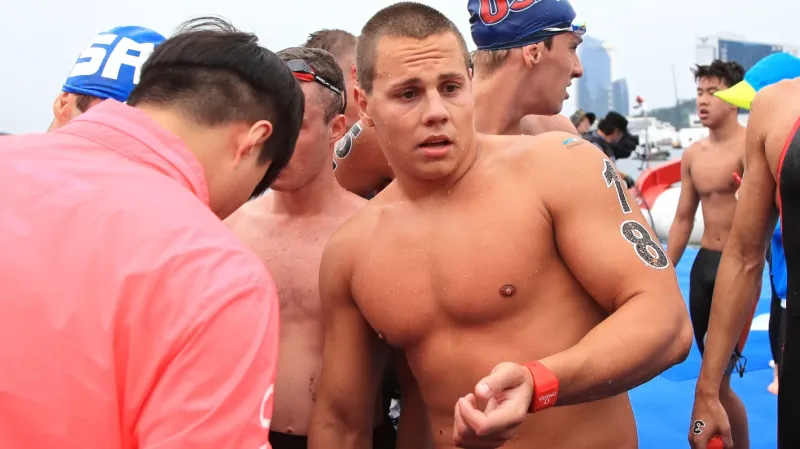 Dálkový plavec Matěj Kozubek