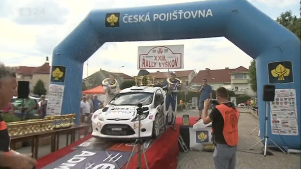 Tomáš Kostka kraloval na Rallye Vyškov