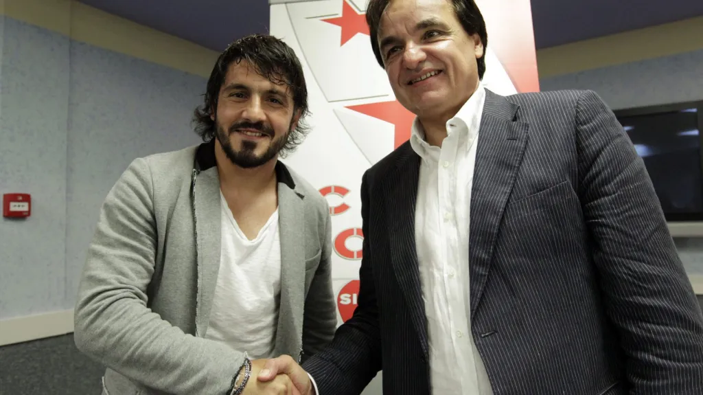 Genaro Gattuso s prezidentaqm Sionu Christianem Constantinem
